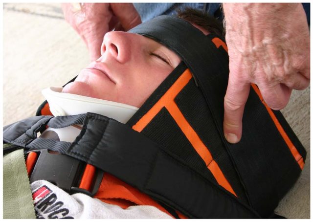 Oregon Spine Splint II forehead restraint strap SK-302